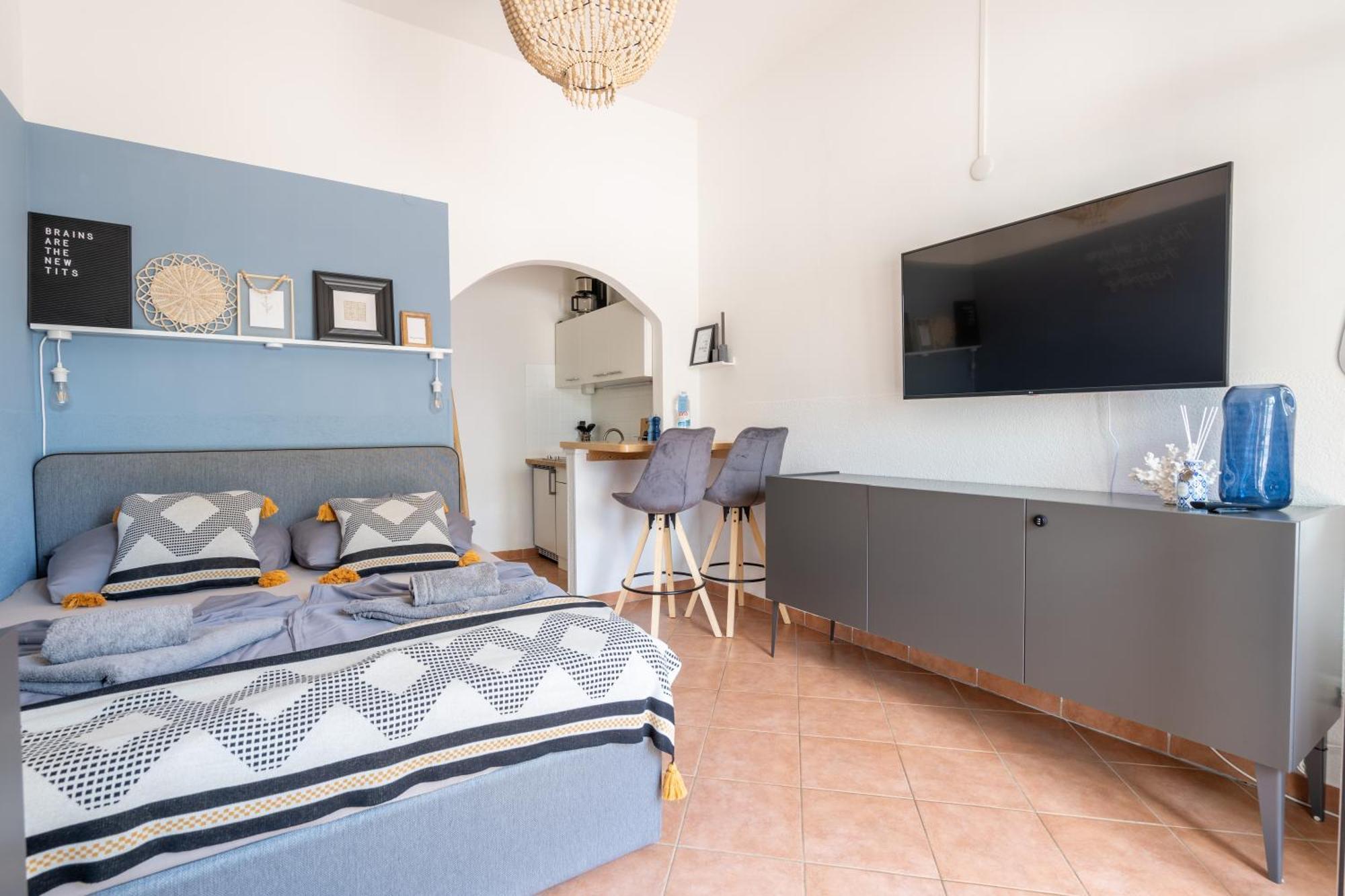 App Akumal-25M Zum Meer, Privatparkplatz, 50 Zoll Smart Tv, Sat Medulin Exteriör bild